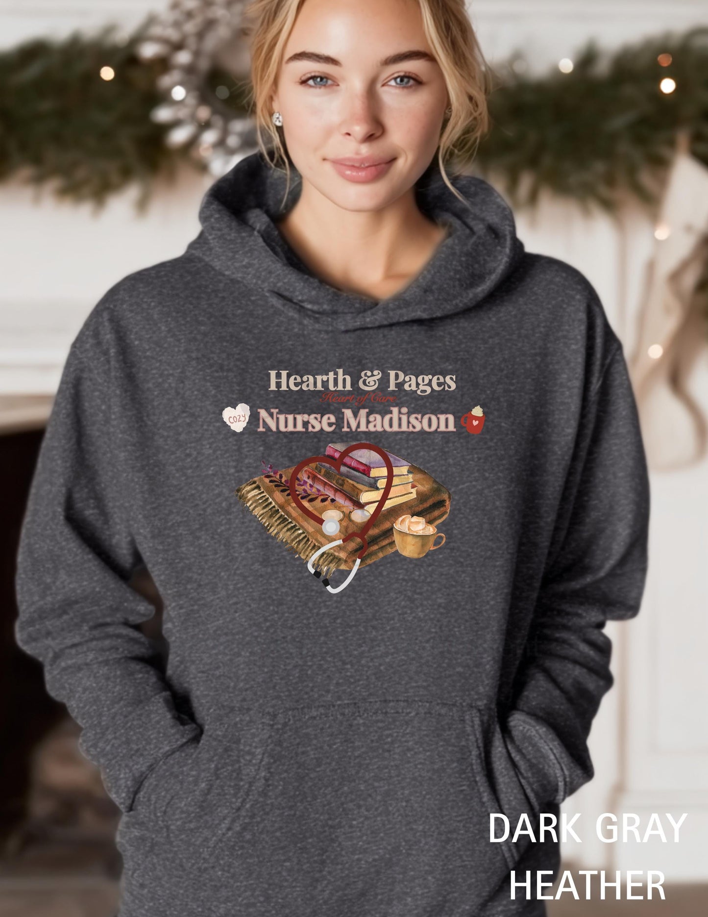 Personalized Nurse Christmas Sweatshirt: Cozy
