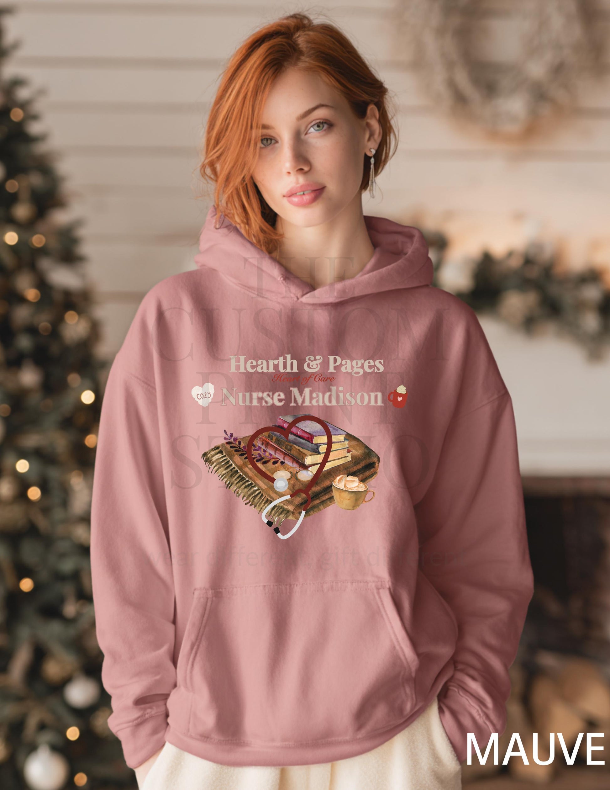 Personalized Nurse Christmas Sweatshirt: Cozy
