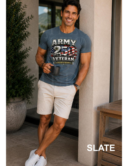Army Veteran Shirt America 250 | USA 250th Anniversary | Patriotic US Army Tee | Military Veteran Gift | 1776-2026