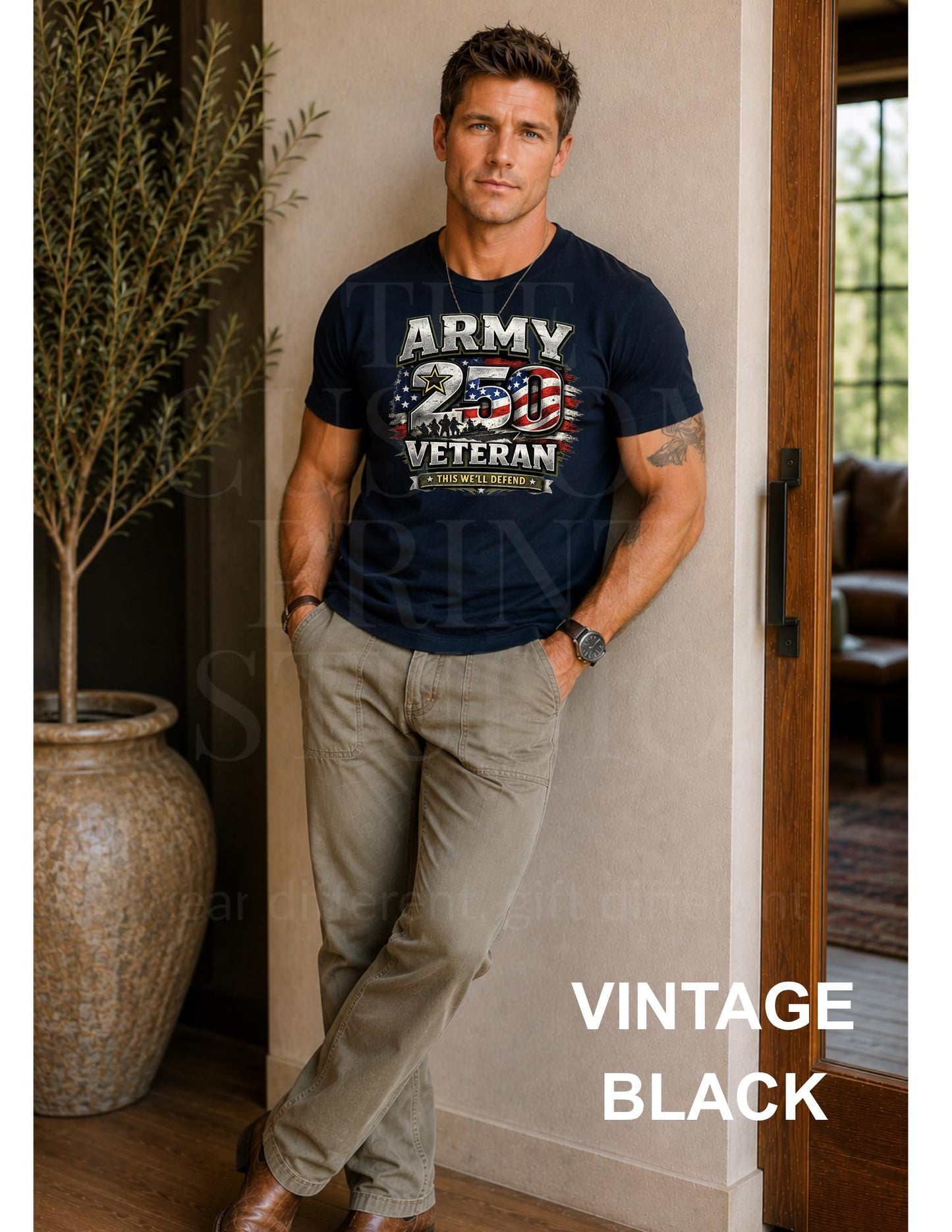 Army Veteran Shirt America 250 | USA 250th Anniversary | Patriotic US Army Tee | Military Veteran Gift | 1776-2026