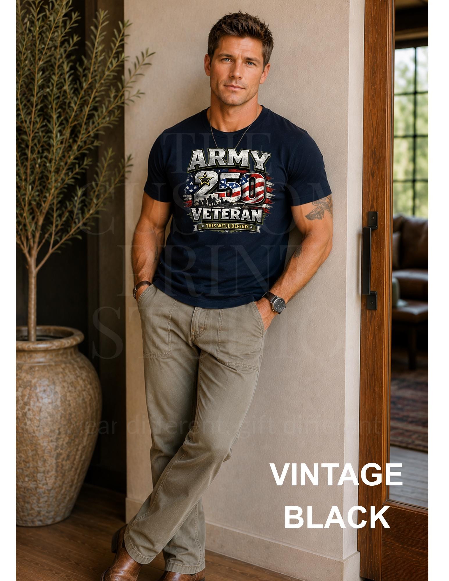Army Veteran Shirt America 250 | USA 250th Anniversary | Patriotic US Army Tee | Military Veteran Gift | 1776-2026