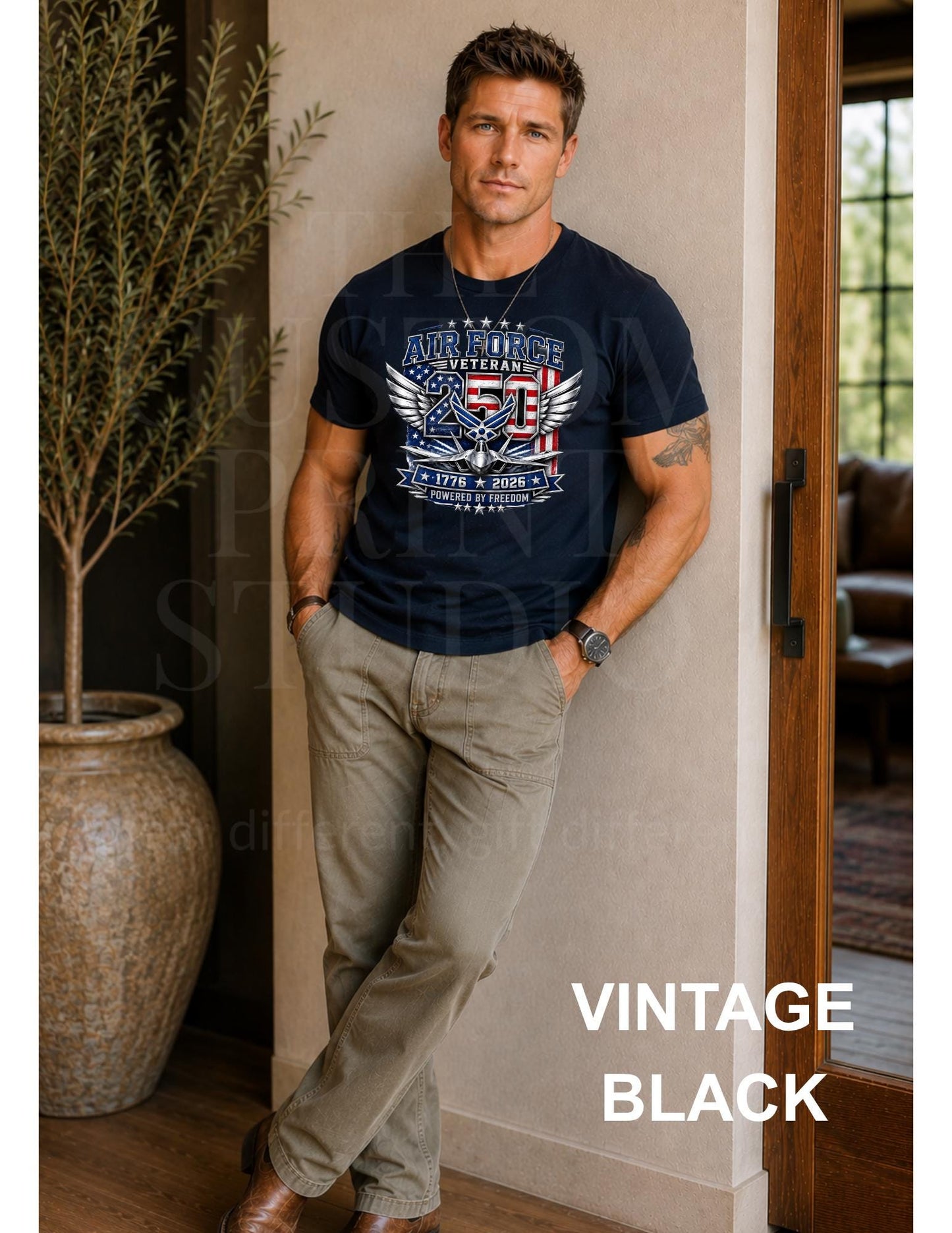 Air Force Veteran Shirt | America 250 | USA 250th Anniversary Tee | Patriotic USAF Military Gift | 1776-2026 Freedom Shirt | Concert Tee