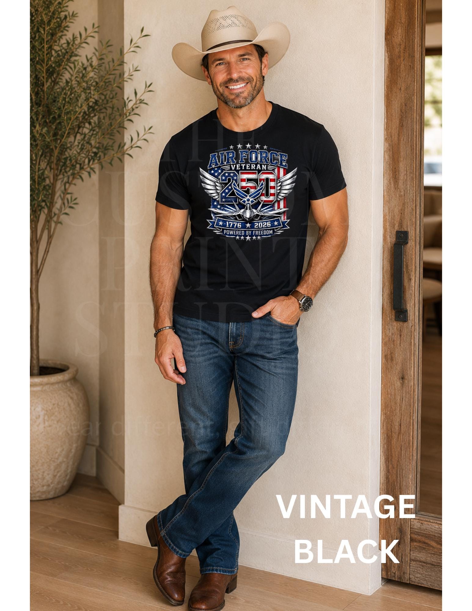 Air Force Veteran Shirt | America 250 | USA 250th Anniversary Tee | Patriotic USAF Military Gift | 1776-2026 Freedom Shirt | Concert Tee