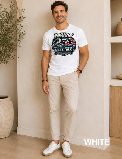 Navy Veteran Shirt | America 250 | USA 250th Anniversary Tee | Patriotic Military Gift | US Navy Veteran | 1775-2026 |Country Concert Tee