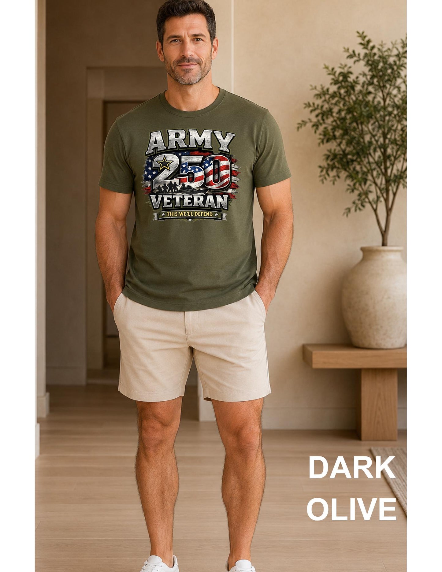 Army Veteran Shirt America 250 | USA 250th Anniversary | Patriotic US Army Tee | Military Veteran Gift | 1776-2026