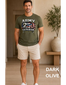 Army Veteran Shirt America 250 | USA 250th Anniversary | Patriotic US Army Tee | Military Veteran Gift | 1776-2026